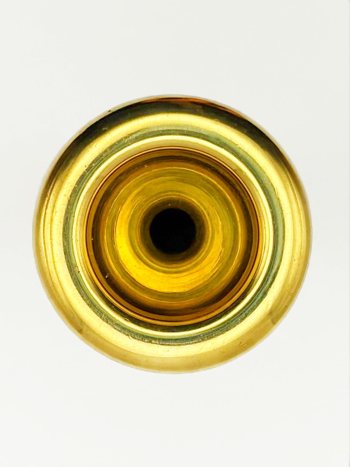 Gold 1930s Vincent Bach Corp. New York 7C Cornet Mouthpiece