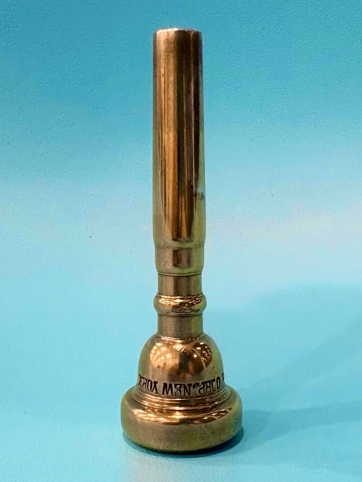 Vincent Bach New York 17C1 Trumpet Mouthpiece - Gold Plated - Clifford Brown Model