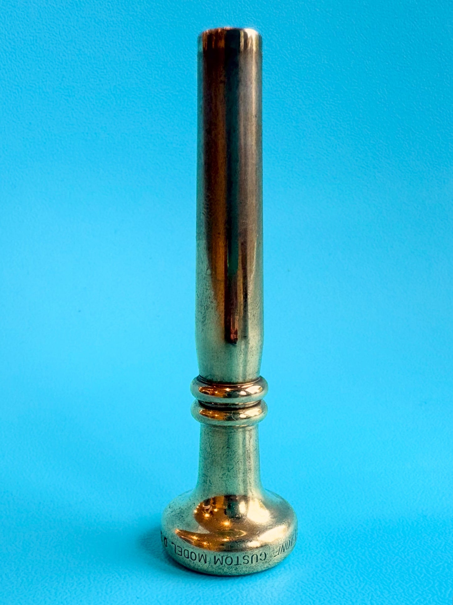 Gold Plated Jettone Doc Severinsen (DS) Model Trumpet Mouthpiece - Ratzenberger Era