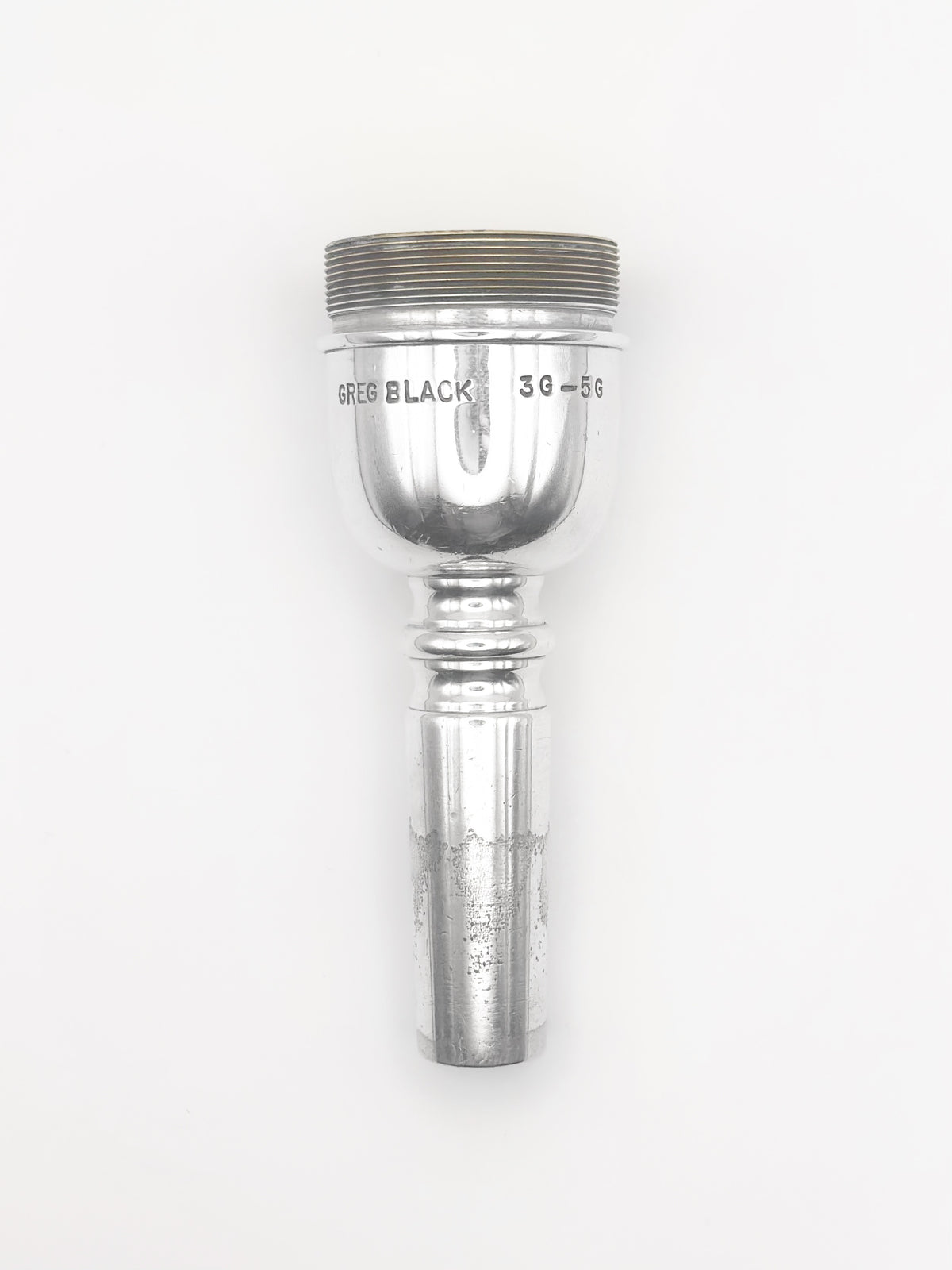 Greg Black 3G-5G Modular Tenor Trombone Mouthpiece Underpart - Silver