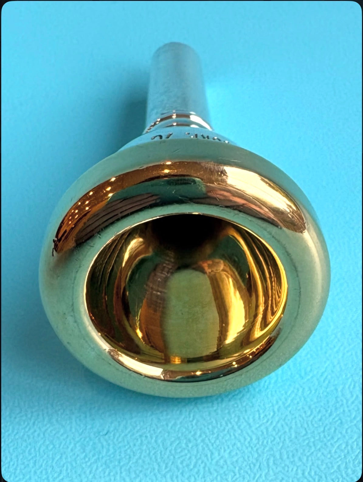 Vincent Bach Corp. 7C Trombone Mouthpiece - Gold Cup & Rim