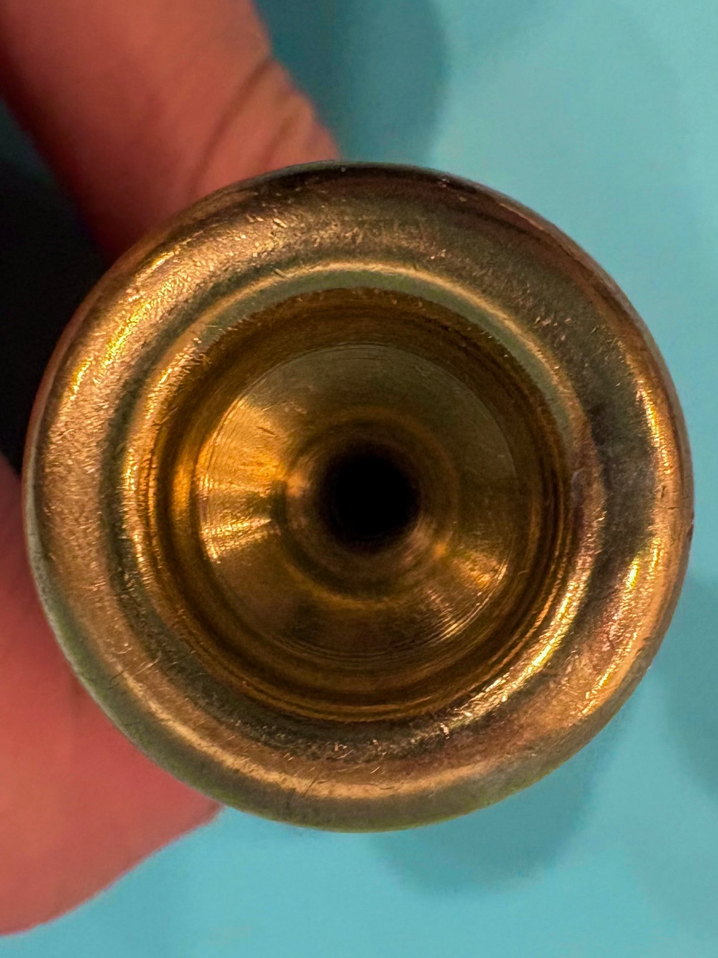 Warburton 6S / H Backbore Modular Trumpet Mouthpiece Set - Gold Plated Cup & Rim