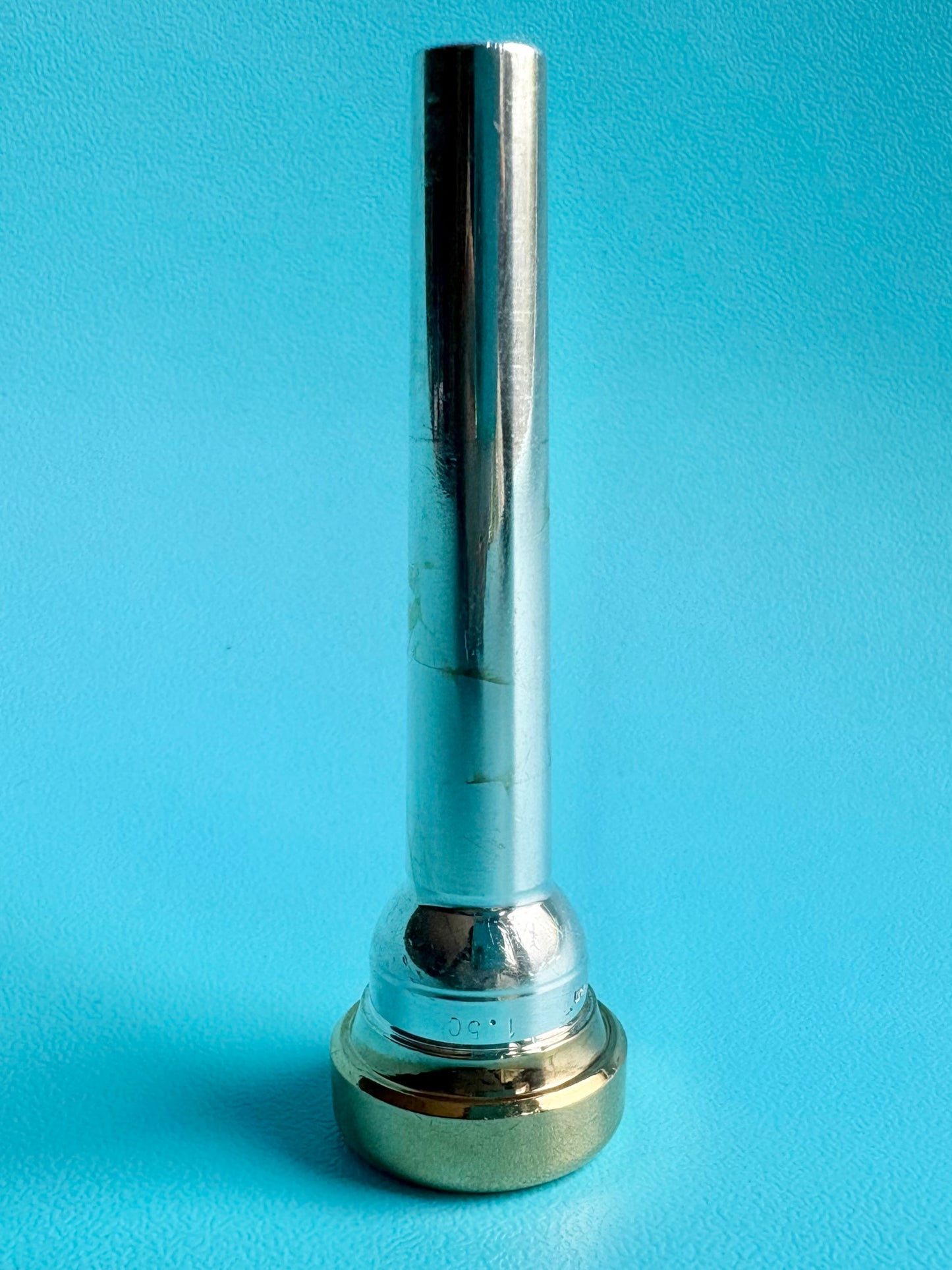 Curry 1.5C Trumpet Mouthpiece - Gold Cup & Rim