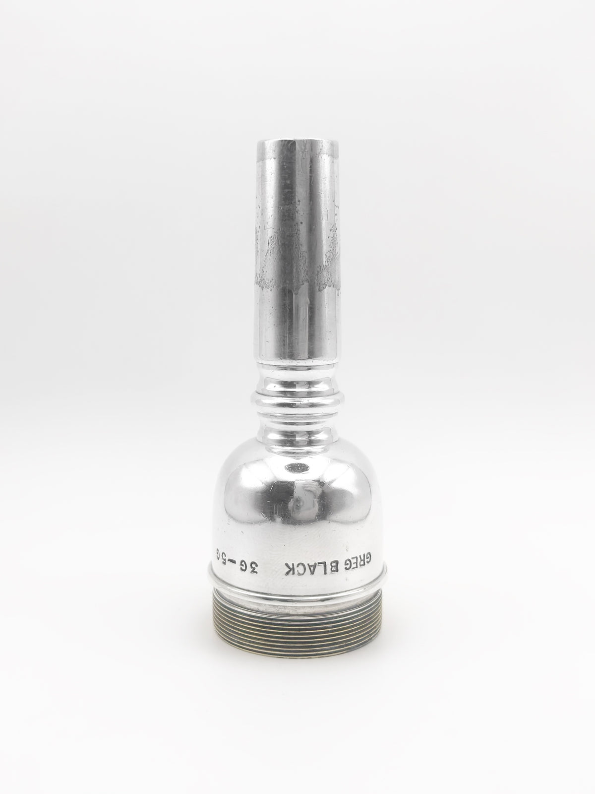 Greg Black 3G-5G Modular Tenor Trombone Mouthpiece Underpart - Silver