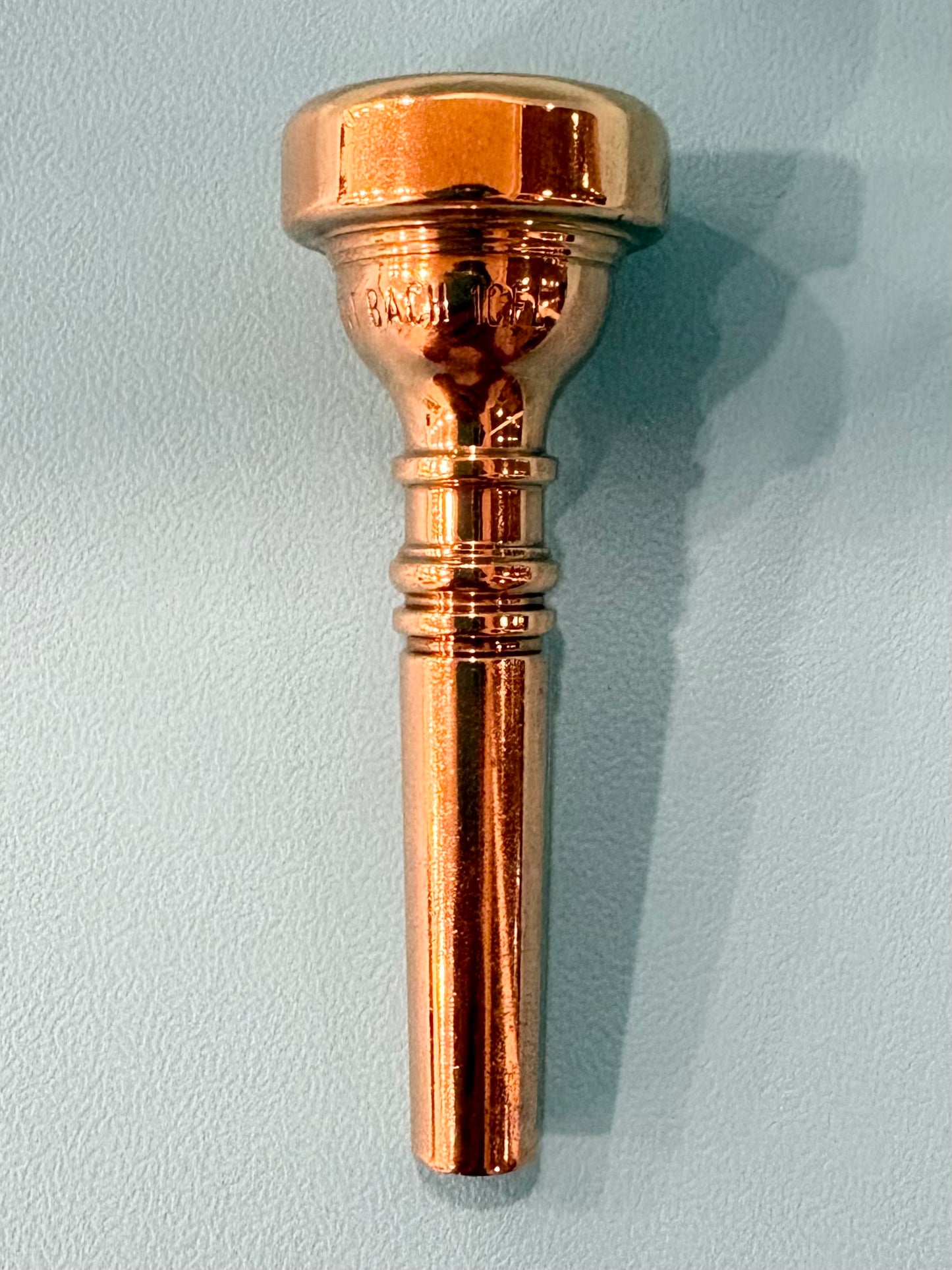 Vincent Bach 1CFL Flugelhorn Mouthpiece - Gold Plated Cup & Rim