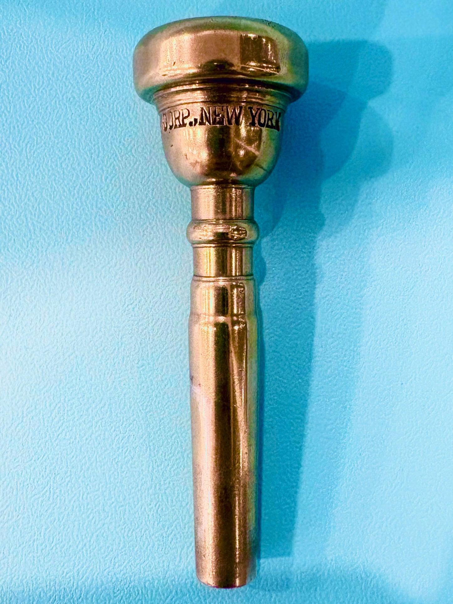 Vincent Bach New York 17C1 Trumpet Mouthpiece - Gold Plated - Clifford Brown Model