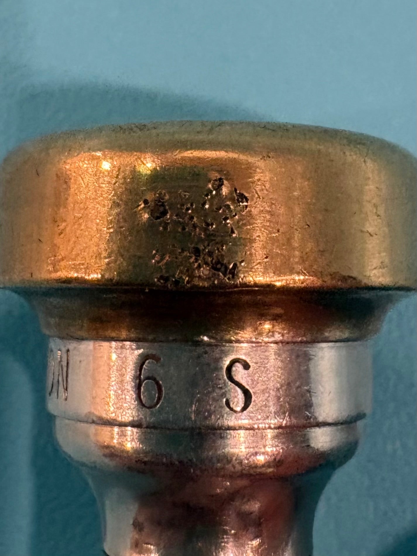 Warburton 6S / H Backbore Modular Trumpet Mouthpiece Set - Gold Plated Cup & Rim