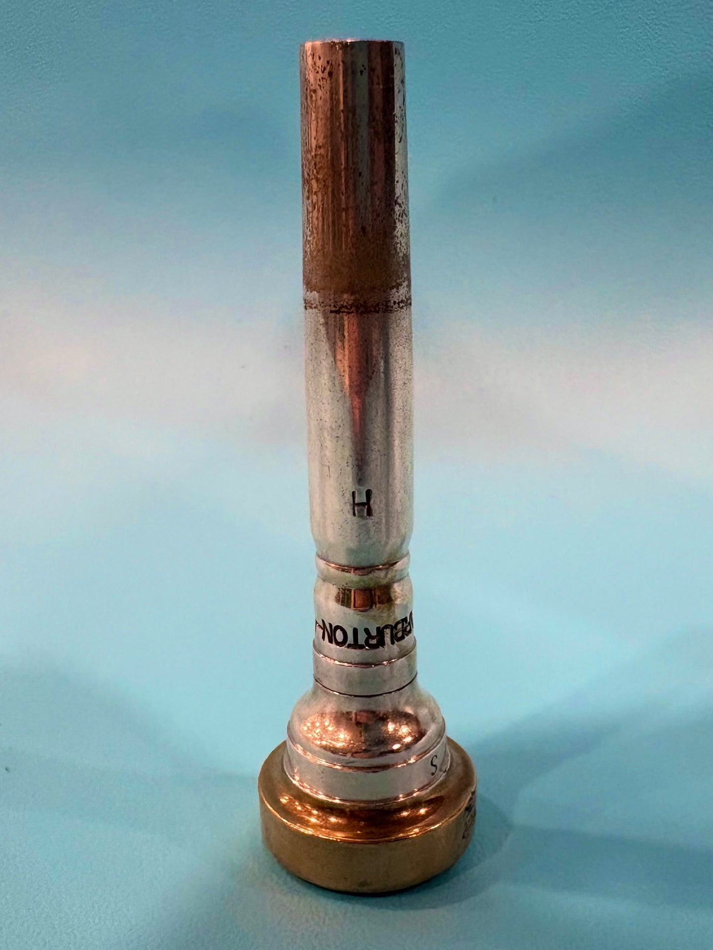 Warburton 6S / H Backbore Modular Trumpet Mouthpiece Set - Gold Plated Cup & Rim