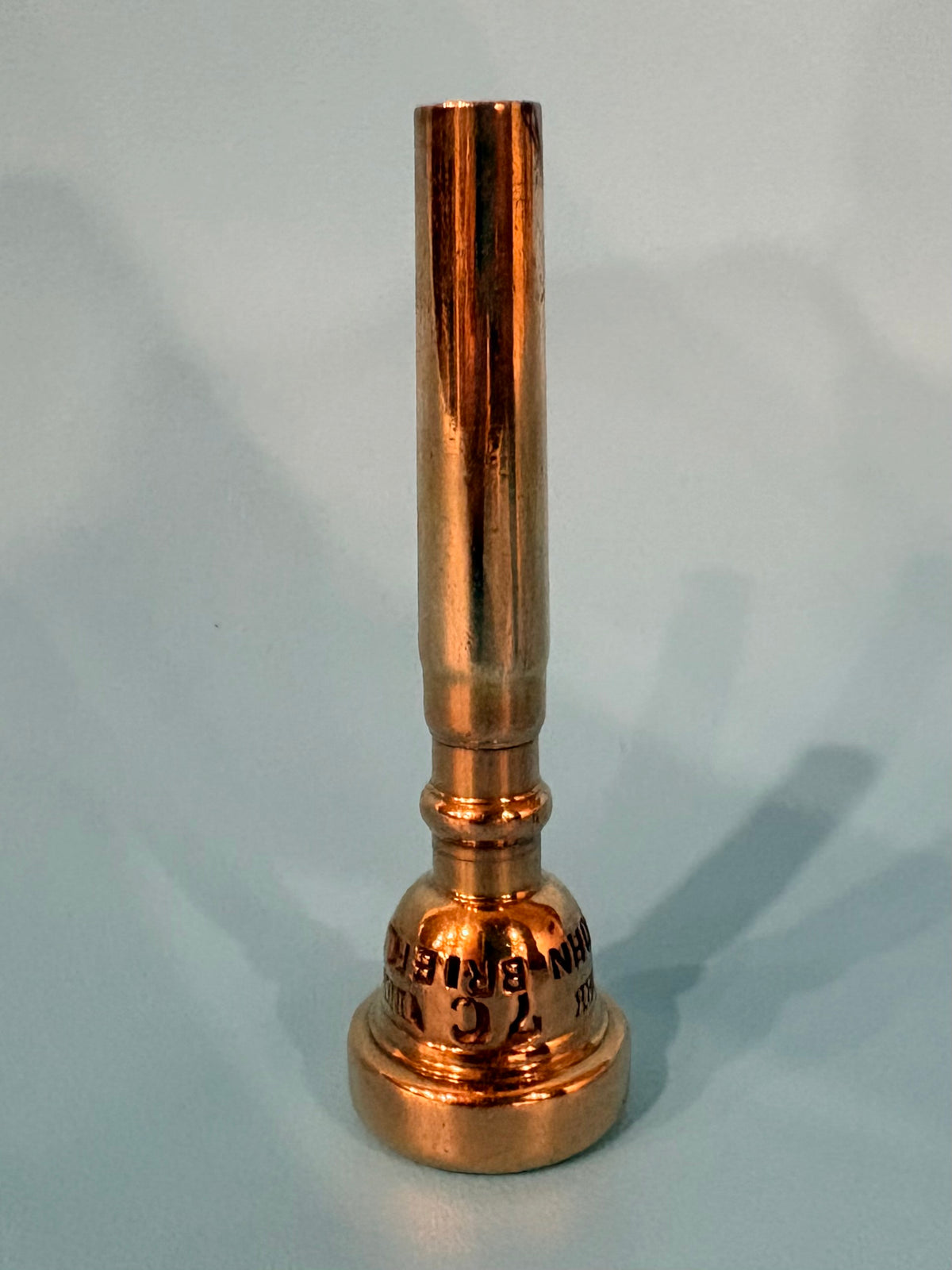 Gold 1930s Vincent Bach Corp. New York 7C Trumpet Mouthpiece - John Brierly