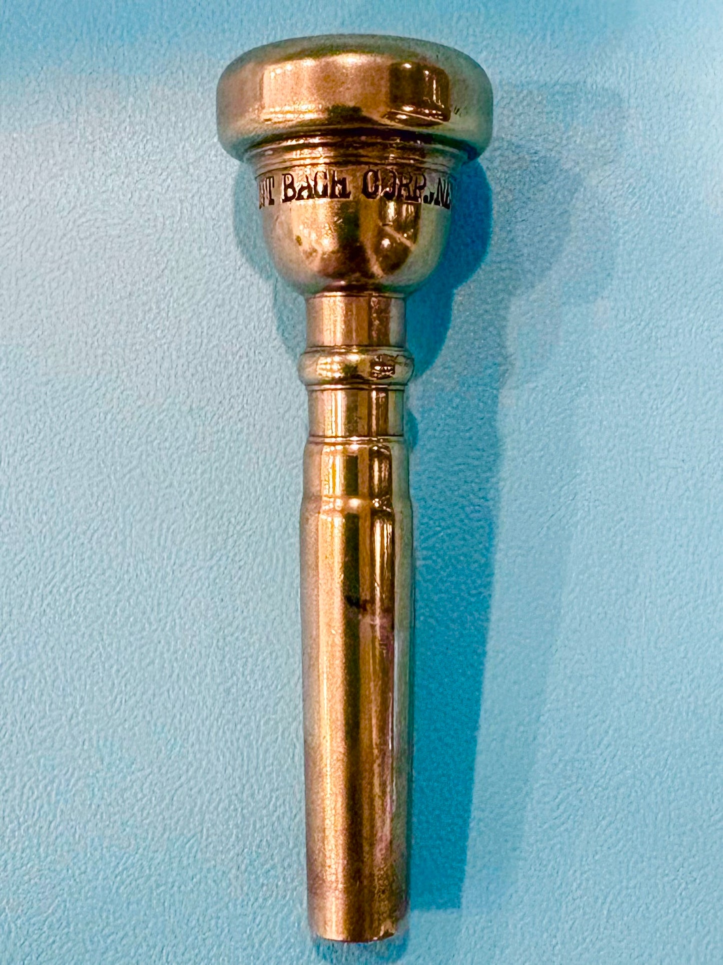 Vincent Bach New York 17C1 Trumpet Mouthpiece - Gold Plated - Clifford Brown Model