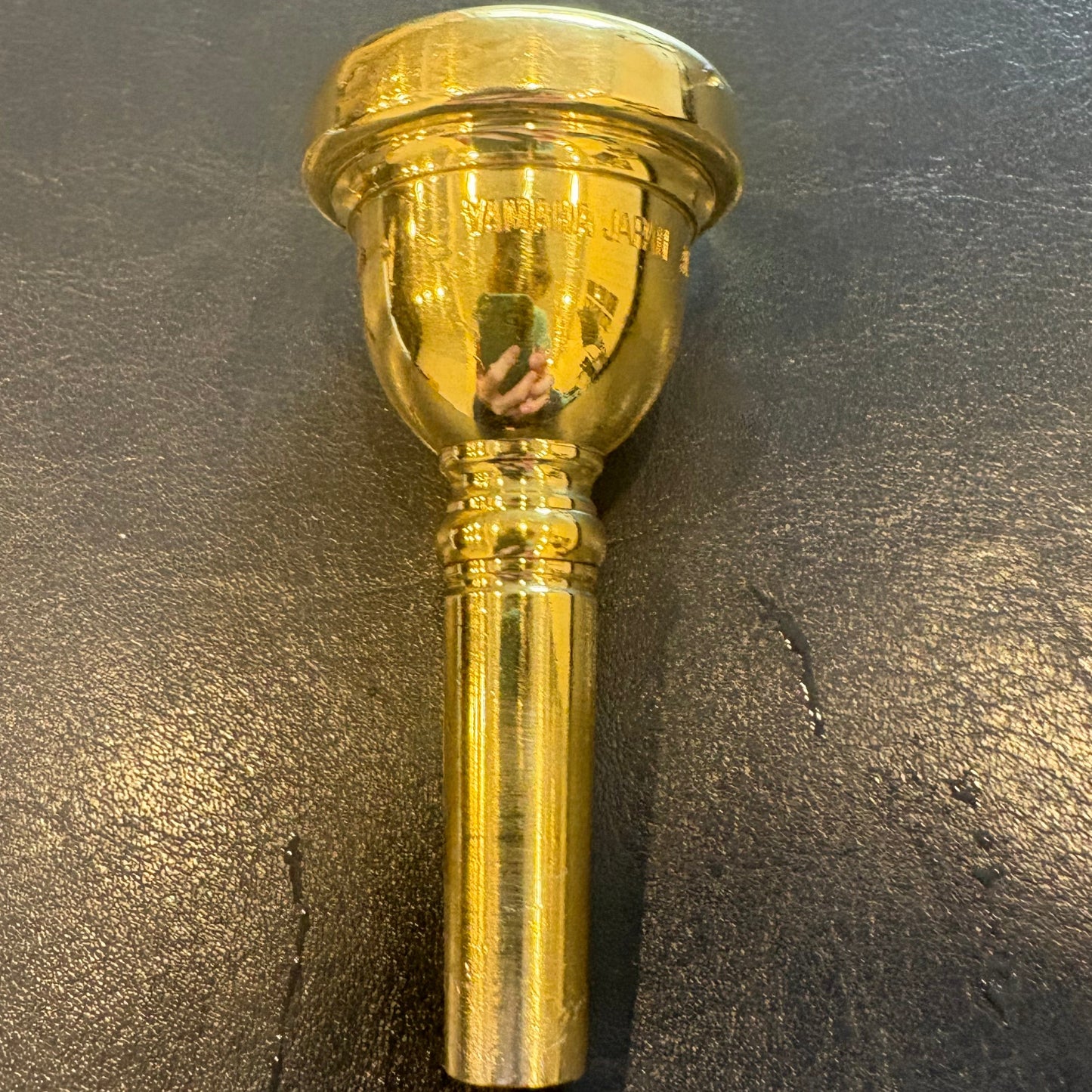 Trombone Mouthpiece - Full Gold Plate Example