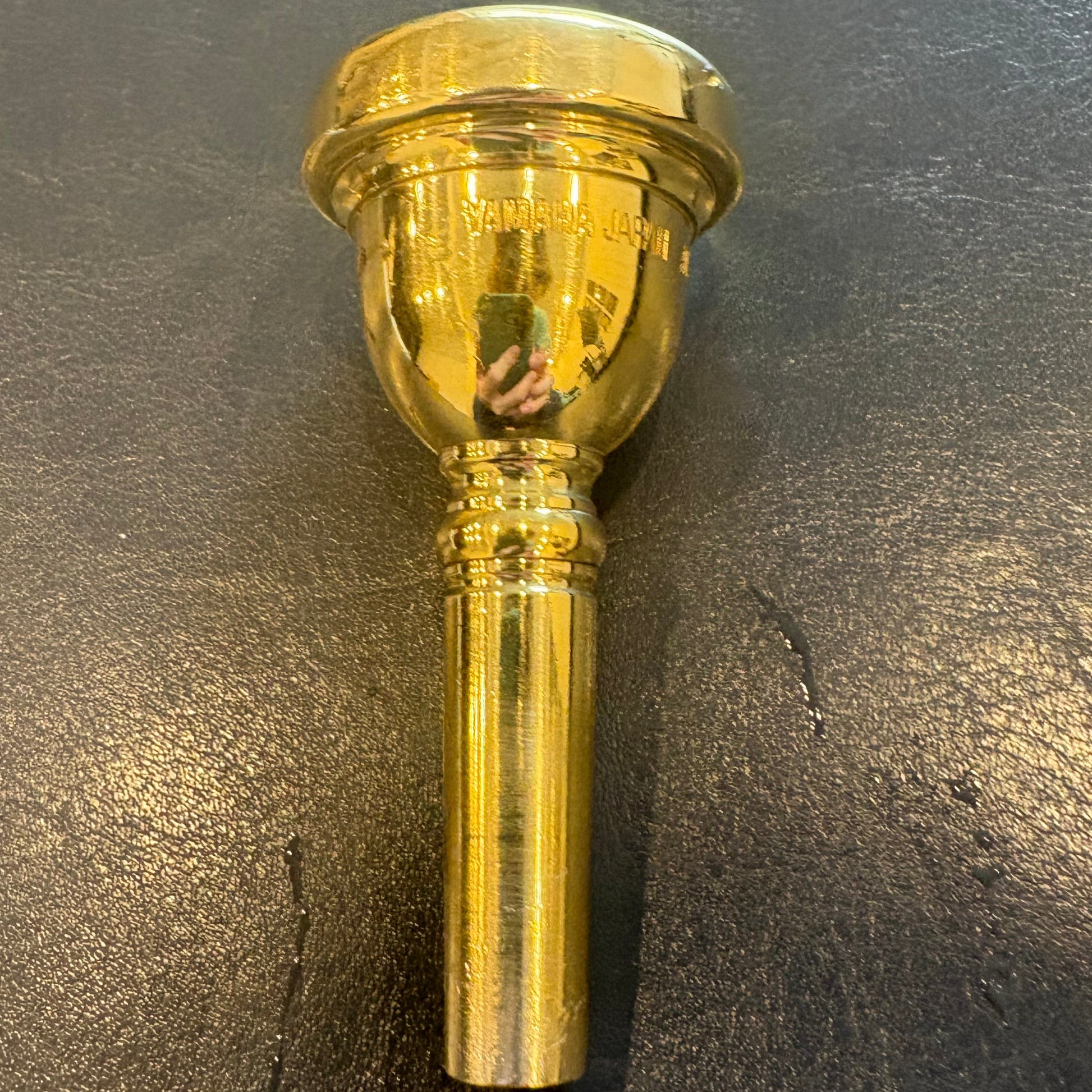 Trombone Mouthpiece - Full Gold Plate Example