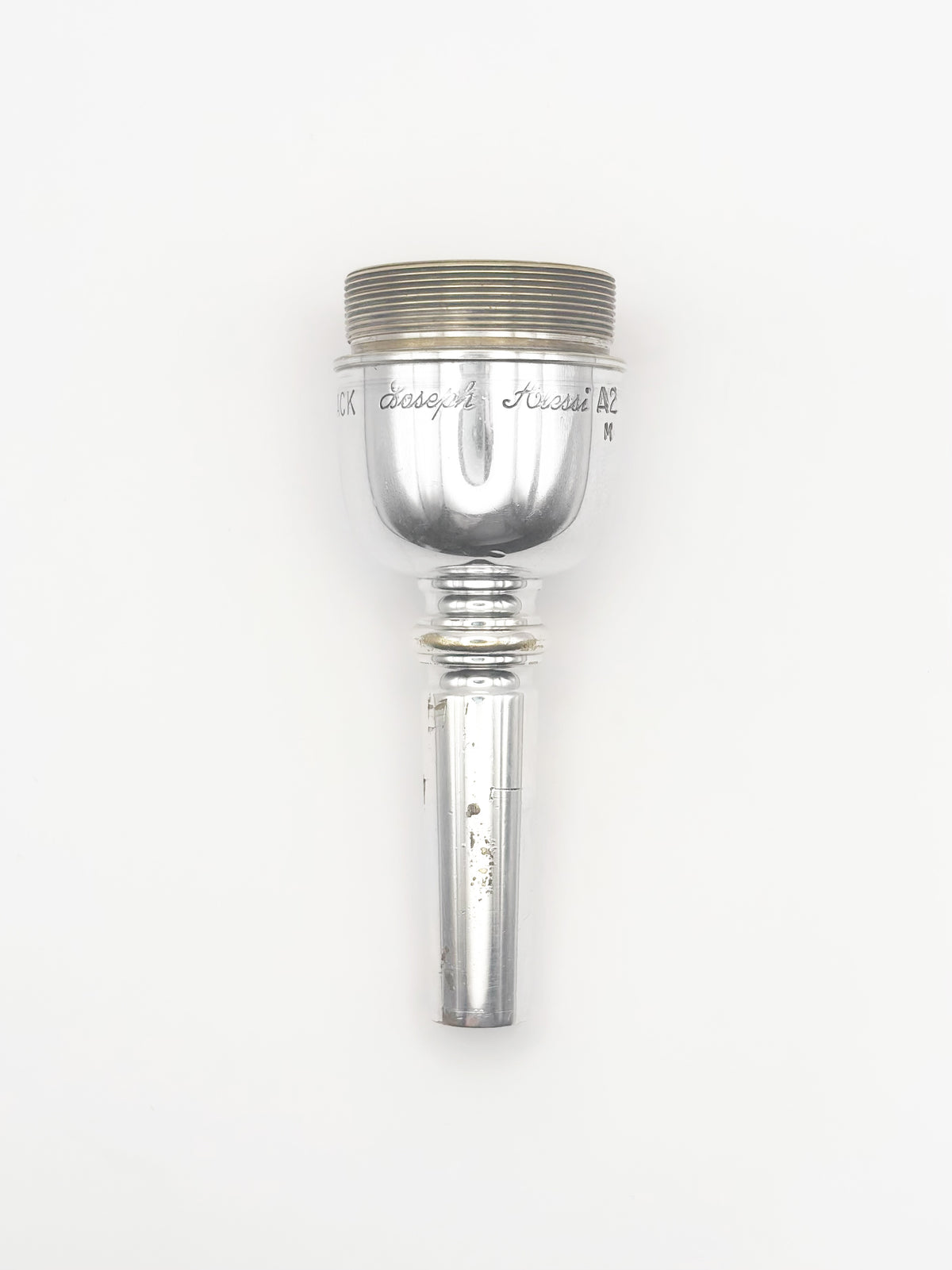 Greg Black “Joseph Alessi” Model A2M Modular Tenor Trombone Mouthpiece - Silver