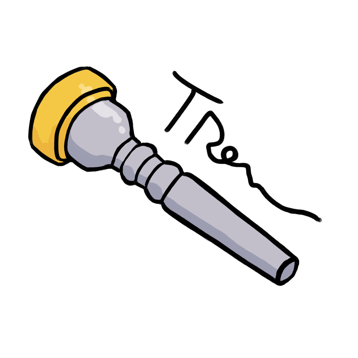 T. Rowe Mouthpieces Square Logo